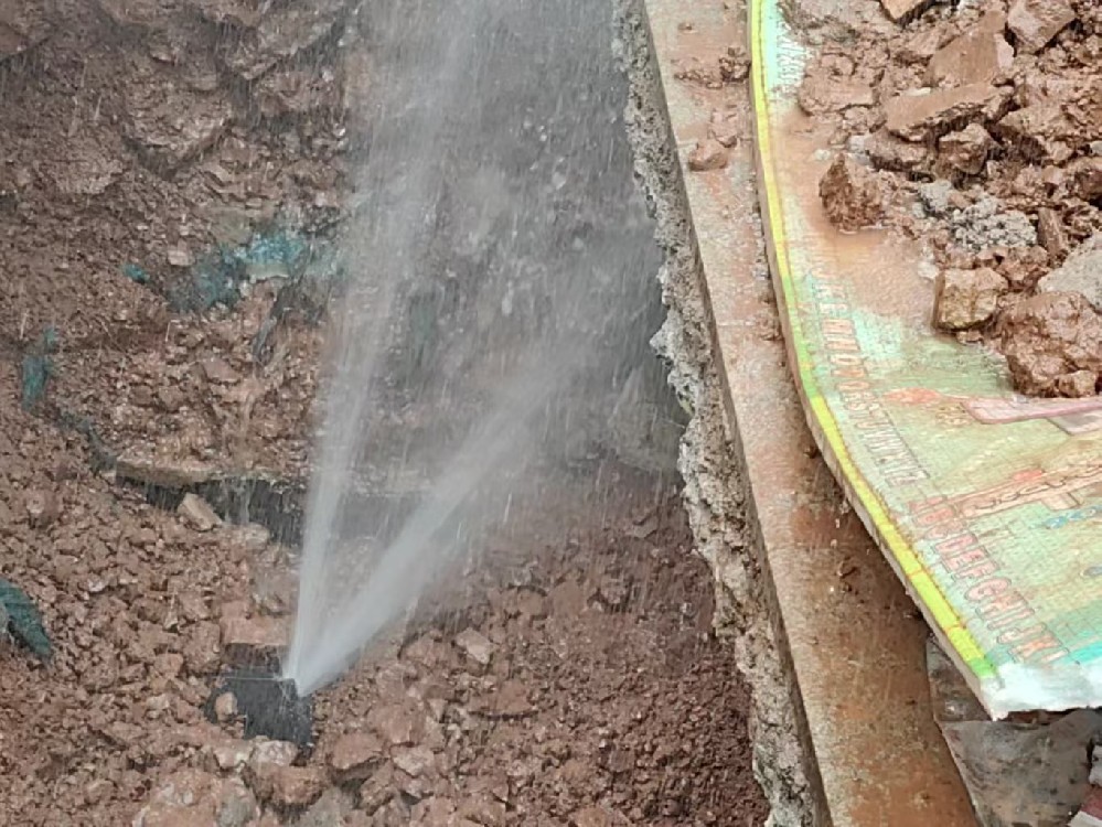 朔城区消防水管漏水检测定点开挖